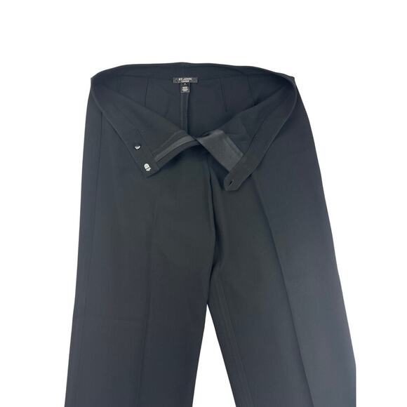 Women’s St. John Cavier Size 10 Black Slacks. - Picture 2 of 4